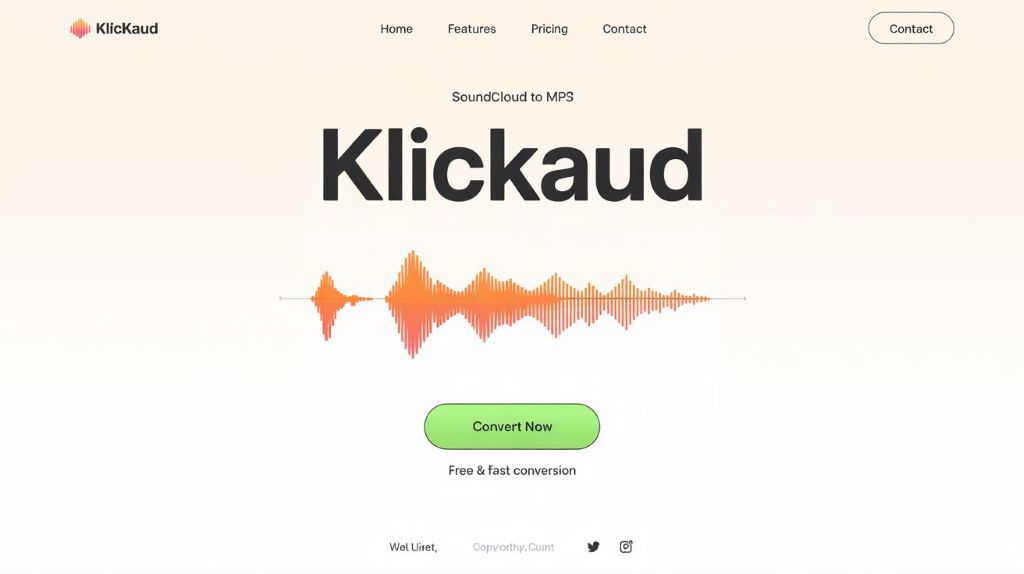 klickaud website